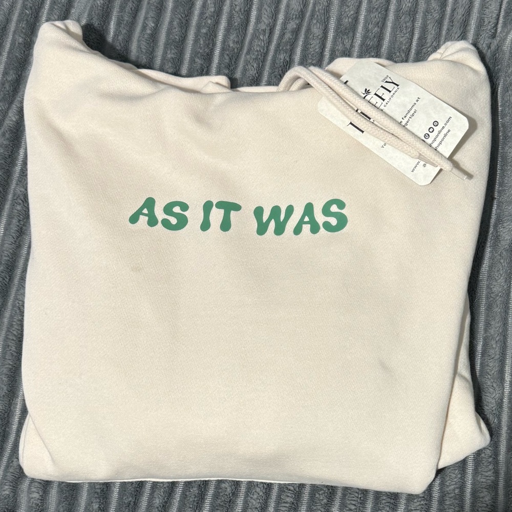 New with tags Harry Styles beige hoodie